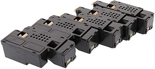 TONER EXPERTE® 5 Toner kompatibel für Dell 1250c 1350cn 1350cnw 1355cn 1355cnw C1760nw C1765nf C1765nfw C17XX 593-11016 593-11021 593-11018 593-11019 (2000 & 1400 Seiten) von TONER EXPERTE