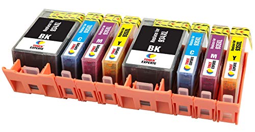 TONER EXPERTE® 8 XL Druckerpatronen Ersatz für 934 934XL 935 935XL kompatibel für Officejet Pro 6230 6830 6820 6812 6815 6835 6220 | hohe Kapazität von TONER EXPERTE