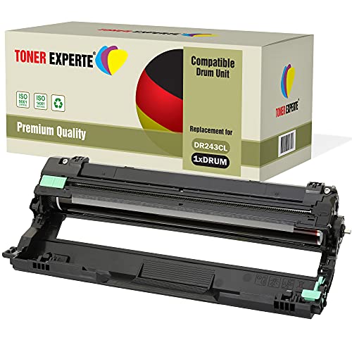 TONER EXPERTE® DR243CL Schwarz Bildtrommel kompatibel für Brother DCP-L3510CDW DCP-L3550CDW HL-L3210CW HL-L3230CDW HL-L3270CDW MFC-L3710CW MFC-L3730CDN MFC-L3750CDW MFC-L3770CDW (18.000 Seiten) von TONER EXPERTE