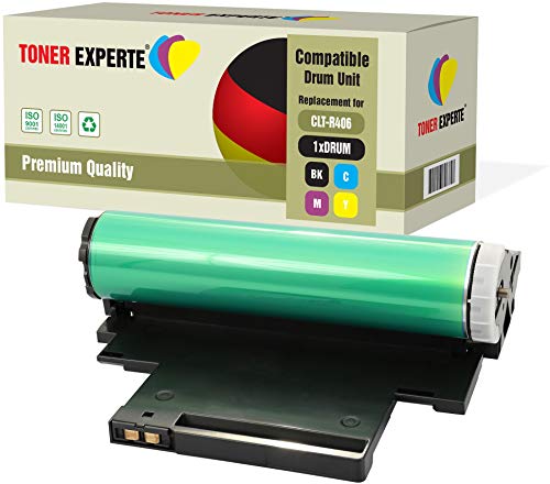 TONER EXPERTE® Trommel kompatibel zu CLT-R406 für Samsung Xpress SL-C410W C430W C460FW C460W C467W C480FN C480FW C480W CLP-360 CLP-360N CLP-365 CLP-365W CLX-3305 CLX-3305FN CLX-3305FW CLX-3305W von TONER EXPERTE