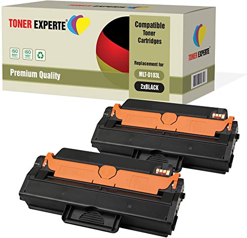 TONER EXPERTE 2er-Pack Premium Toner kompatibel zu MLT-D103L D103L für Samsung ML-2950ND, ML-2955DW, ML-2955ND, SCX-4728FD, SCX-4729FD, SCX-4729FW TONER EXPERTE 2er-Pack Premium Toner kompatibel zu MLT-D103L D103L für Samsung ML-2950ND, ML-2955DW, ML-2955ND, SCX-4728FD, SCX-4729FD, SCX-4729FW von TONER EXPERTE