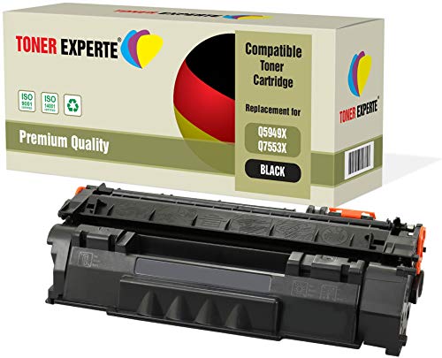 TONER EXPERTE 2er-Pack Premium Toner kompatibel zu Q5949X Q7553X für Laserjet 3390 3392 1320 1320n 1320tn 1320nw M2727nf M2727nfs MFP P2014 P2015 P2015d P2015dn P2015x von TONER EXPERTE