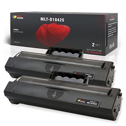 Toner Experte Kompatibel für Samsung MLT-D1042S Schwarz Tonerkartusche Ersatz für D1042S für ML 1660 ML 1675 ML 1860 ML 1865W SCX 3200 SCX 3205 SCX 3205W Druckerpatronen 2er-Pack Toner Experte Kompatibel für Samsung MLT-D1042S Schwarz Tonerkartusche Ersatz für D1042S für ML 1660 ML 1675 ML 1860 ML 1865W SCX 3200 SCX 3205 SCX 3205W Druckerpatronen 2er-Pack von TONER EXPERTE