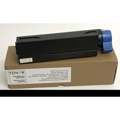 Toner Oki MB491 B431 - SCHWARZ - 12.000 Seiten A4 (EIN / ISO) - Oki SAP Code: 44917602 - Oki EAN: 5031713054641 - Gewicht: 480 Grams - REGENERIERT - RENOVIERT von TONERPRO