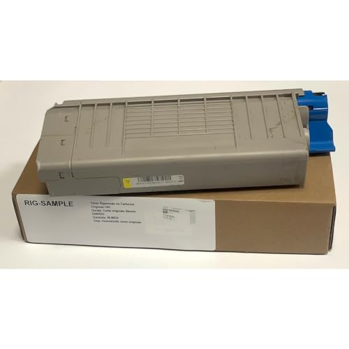 Toner Oki MC760 MC770 MC780 - GELB - 6.000 Seiten A4 (EIN/ISO) - Oki SAP Code: 45396301 - Oki EAN: 5031713057659 - Gewicht: 462 Grams - REGENERIERT - RENOVIERT von TONERPRO