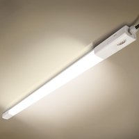 3 Stück 150cm led Feuchtraumleuchte 60W LeuchtstoffRöhre Tiefgaragenanschlussleuchte IP65 von TONFFI