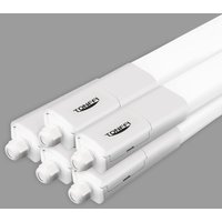Tonffi - 5 Stück Feuchtraumleuchte led 115cm, 36W 4320LM led Deckenleuchte Röhre, Verknüpfbar Werkstattlampe IP65 Wasserfest Leuchte, Feuchtraum von TONFFI