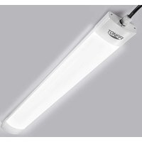 Tonffi - 1 Stück led Feuchtraumleuchte 60CM 18W 1800LM, led Röhre 5000K Wasserfest Flimmerfrei IP65 Garage Keller Werkstatt Büro von TONFFI