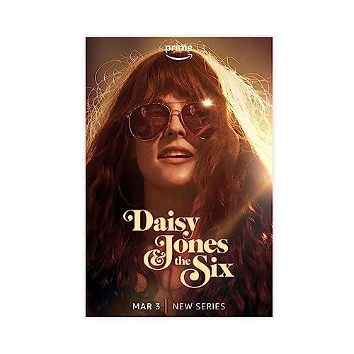 Daisy Jones & The Six Filmposter / Poster, Leinwand-Poster, Wandkunst, Dekor, Bild, Gemälde für Wohnzimmer, Schlafzimmer, Dekoration, ungerahmt, 30 x 45 cm Daisy Jones & The Six Filmposter / Poster, Leinwand-Poster, Wandkunst, Dekor, Bild, Gemälde für Wohnzimmer, Schlafzimmer, Dekoration, ungerahmt, 30 x 45 cm von TONFON