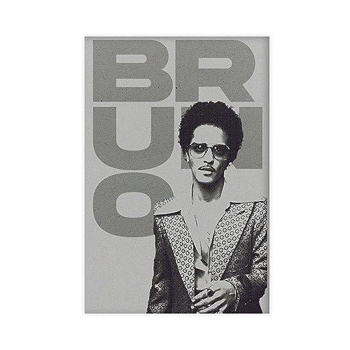 TONFON Bruno Poster & Mars amerikanischer Sänger, Retro-Poster, Leinwand, Poster, Schlafzimmer, Dekoration, Sport, Landschaft, Büro, Raumdekoration, Geschenk, ungerahmt, 30 x 45 cm TONFON Bruno Poster & Mars amerikanischer Sänger, Retro-Poster, Leinwand, Poster, Schlafzimmer, Dekoration, Sport, Landschaft, Büro, Raumdekoration, Geschenk, ungerahmt, 30 x 45 cm von TONFON