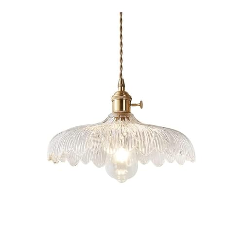 TONFON Kreativität Kuppel Glas Kronleuchter Messing Lampenfassung Kristallleiste Einstellbare Höhe Hängeleuchte für Küche Insel Wohnzimmer Schlafzimmer Nachttisch Esszimmer Halle Deckenleuchte(25cm) TONFON Kreativität Kuppel Glas Kronleuchter Messing Lampenfassung Kristallleiste Einstellbare Höhe Hängeleuchte für Küche Insel Wohnzimmer Schlafzimmer Nachttisch Esszimmer Halle Deckenleuchte(25cm) von TONFON