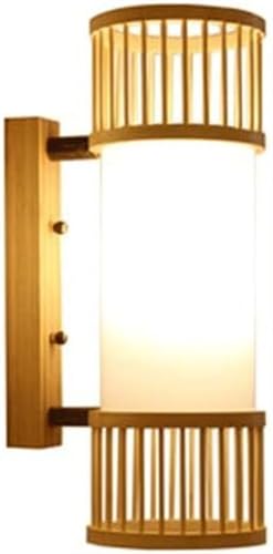 TONFON Moderne Wandleuchte, pastorale Einfachheit, aus Bambus, zylindrisch, Innenwandleuchte, Rattan, Bauernhofdekoration, Wandleuchte für Schlafzimmer, Nachttisch, Wohnzimmer, Sommerzimmer TONFON Moderne Wandleuchte, pastorale Einfachheit, aus Bambus, zylindrisch, Innenwandleuchte, Rattan, Bauernhofdekoration, Wandleuchte für Schlafzimmer, Nachttisch, Wohnzimmer, Sommerzimmer von TONFON