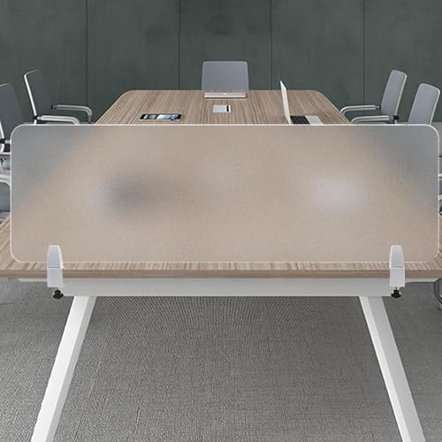 Sichtschutz, Schreibtisch-Trennwand für Klassenzimmer und Büros, mattiertes Acryl, Schreibtisch-Trennwand mit tragbarem Design für mehr Privatsphäre und Fokus während des Testens. (30*60cm) von TONG TONG