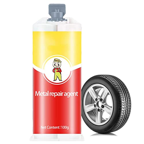 TONGFENG Allzweck-Reparaturkleber | Universeller Reparaturkleber | Schweißmetall-Reparaturpaste | Wasserfester AB-Kleber | Hochfestigkeitsschweißkleber, Risse, Löcher, Ro st, Schweißen von tongfeng