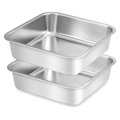 2 Pack 1.6L Edelstahl Hundenapf,Erhöhter Futternapf Wassernapf Verwendung mit TONGKTAI Höhenverstellba Futterstation 2 Pack 1.6L Edelstahl Hundenapf,Erhöhter Futternapf Wassernapf Verwendung mit TONGKTAI Höhenverstellba Futterstation von TONGKTAI