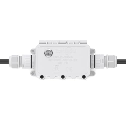 TONGOU Smart life Schalter 1~16A | Fernbedienung WLAN, Sprachsteuerung | IP67 Wasserdichte Abzweigdose mit Stromverbrauchsmessung | Geschützt gegen Überlastung | Hausautomation TONGOU Smart life Schalter 1~16A | Fernbedienung WLAN, Sprachsteuerung | IP67 Wasserdichte Abzweigdose mit Stromverbrauchsmessung | Geschützt gegen Überlastung | Hausautomation von TONGOU