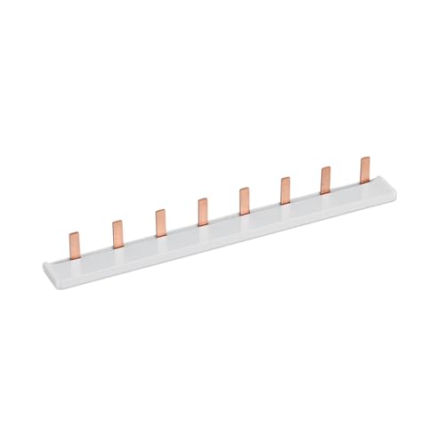 TONGOU phasenschiene 1 polig 8-fach Sammelschiene max. 63A Busbar 230/415V, Geeignet für Wohn- und Geschäftshäuser, Präzision, Kompaktheit TONGOU phasenschiene 1 polig 8-fach Sammelschiene max. 63A Busbar 230/415V, Geeignet für Wohn- und Geschäftshäuser, Präzision, Kompaktheit von TONGOU