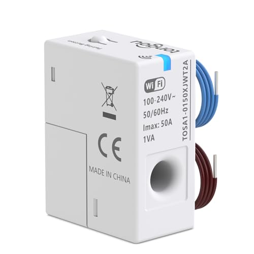Tongou WLAN Energieüberwachung Smart WiFi Energiemessgerät 1 Phase, Stromwandler mit CT Erkennung für bis zu 50A, Energy Meter via Smart Life APP, Kontaktlose Strommessung Tongou WLAN Energieüberwachung Smart WiFi Energiemessgerät 1 Phase, Stromwandler mit CT Erkennung für bis zu 50A, Energy Meter via Smart Life APP, Kontaktlose Strommessung von TONGOU