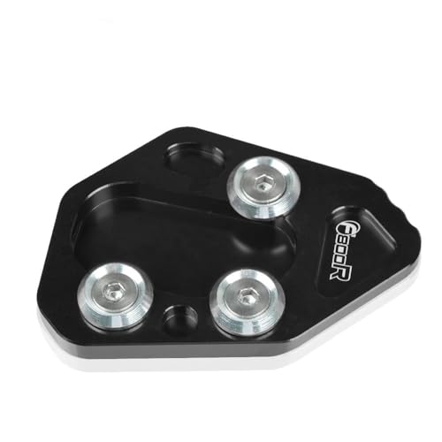 TONGUC Fuß-Verbreiterung Ständer Platte F 800R F800 R Motorrad Kickstand Fuß Seitenständer Verlängerung Pad Stützplatte Für F800R 2009 2010 2011 2012 2013 2014 2015 von TONGUC