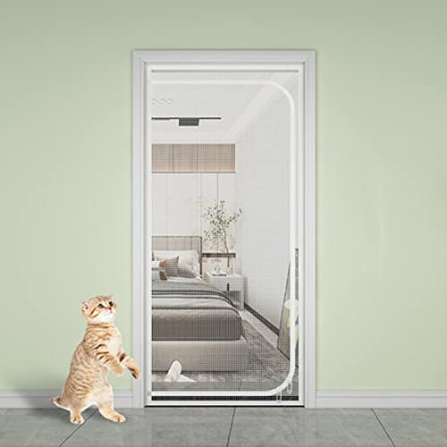 TONGha Custom Screen Door Anti-Moskito Fliegengitter Mesh Selbstklebend Tür Balkon Mesh Netz mit Reißverschluss Anti-Tearing Reißverschluss Türnetz TONGha Custom Screen Door Anti-Moskito Fliegengitter Mesh Selbstklebend Tür Balkon Mesh Netz mit Reißverschluss Anti-Tearing Reißverschluss Türnetz von Tongha