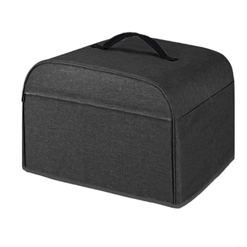 300D Oxford Cloth Indoor Grill Dust Cover With Front Zippered Pocket, Indoor Grill Dust Cover, Additional Storage, Machine Washable(Black) von TONIXY