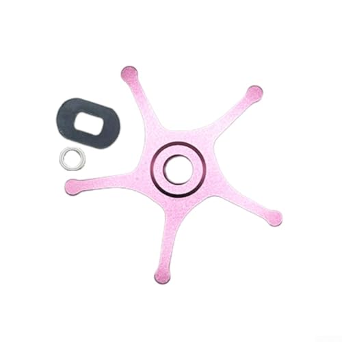 62 mm Angelrolle für ABU BF7 BF8, kompatibel mit IB7 IB8 und Frozenon Serienmodellen (Linkshänder rosa) von TONIXY