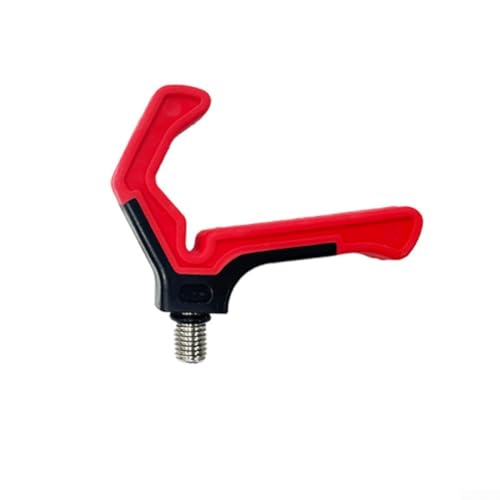 Angelrutenauflage mit 3/8 Gewinde perfekte Unterstützung für grobes Feederangeln (rot) von TONIXY