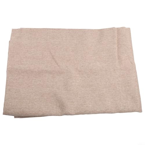 Baumwoll-Leinen-Tischdecke für rechteckige Tische, wasserdichtes Design für den täglichen Gebrauch (140 x 220 cm) von TONIXY