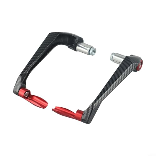 Brems- und Kupplungshebel Lenkerschutz für Honda CBR 600RR 900RR 1000RR Aluminiumlegierung für zuverlässigen Motorradschutz (rot) von TONIXY