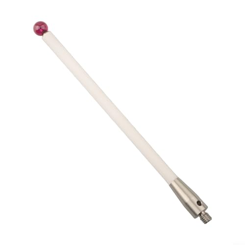 CMM Touch Sonde CNC Sonde Kopf 1 Stück mit 6 mm Kugel und Porzellanschaft mit Gewindelängen 50 75 100 mm für CNC-Maschinen (M4XL100X6 (hohl)) von TONIXY