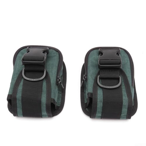 Diving Essentials 1 Paar Ersatz-Gewichts-Gürteltaschen für verbesserte Aufbewahrungslösungen (grün) von TONIXY