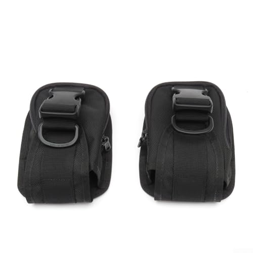 Diving Essentials 1 Paar Ersatz-Gewichts-Gürteltaschen für verbesserte Aufbewahrungslösungen (schwarz) von TONIXY