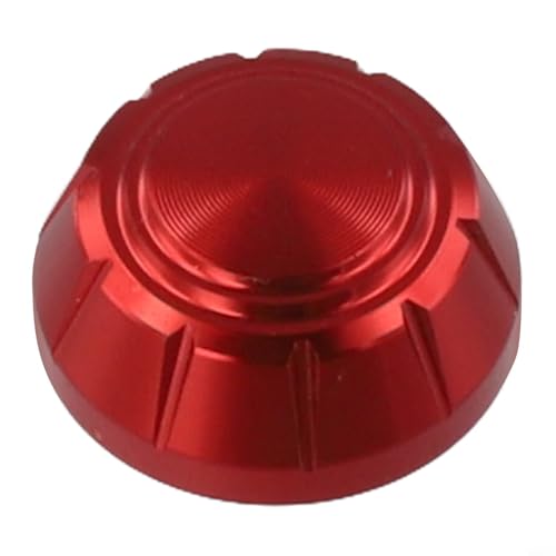 Für DAIWA FUEGO kompatible Wippgriffabdeckung für Angelrollen, Aluminiumlegierung, staubdichtes Teil für Rollenersatz (rot) von TONIXY
