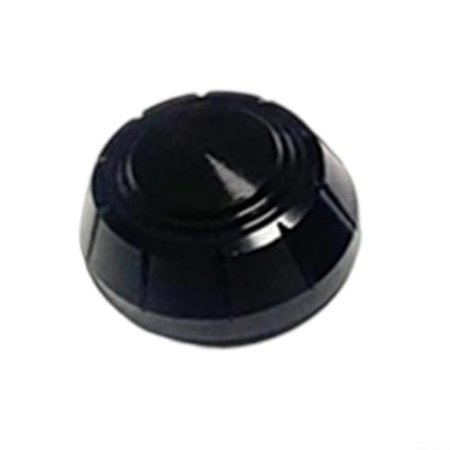 Für DAIWA FUEGO kompatible Wippgriffabdeckung für Angelrollen, Aluminiumlegierung, staubdichtes Teil für Rollenersatz (schwarz) von TONIXY