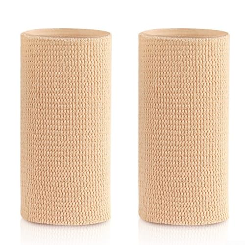 Gel-Knöchel-Gel für Schlittschuhe und Stiefel, weiches Ärmel-Design, um Reibung zu verhindern und den Komfort zu erhöhen, Schwarz, 2 Stück von TONIXY