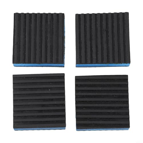 Gummi-Stoßdämpfer-Pads, Gummi-Anti-Vibrationspads, harte Polsterung, robuste mechanische Isolationspads für Luftkompressor-Wärmepumpe, Waschmaschine Gummi-Stoßdämpfer-Pads, Gummi-Anti-Vibrationspads, harte Polsterung, robuste mechanische Isolationspads für Luftkompressor-Wärmepumpe, Waschmaschine von TONIXY