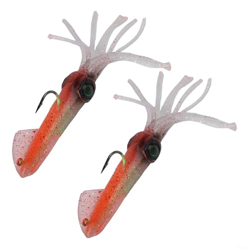 Hochleistungs-Köder zum Meeresangeln mit widerstandsfähigen Haken für totale Kontrolle (13,5 cm, 35,5 g I) von TONIXY