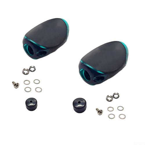 Hochwertige weiche Acryl-Knäufe zur Verbesserung Ihres DAIWA Wassertropfen-Angelerlebnisses (hellblau) von TONIXY