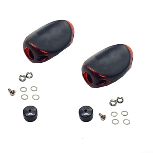 Hochwertige weiche Acryl-Knäufe zur Verbesserung Ihres DAIWA Wassertropfen-Angelerlebnisses (rot) von TONIXY