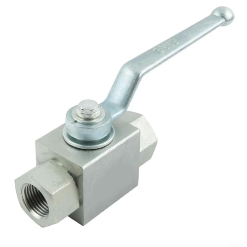 Hydraulischer Kugelhahn aus Karbonstahl, für Hochdruckeinsatz bis zu 500 bar in Öl- und Wassersystemen (NPT 7,6–10,2 cm) von TONIXY