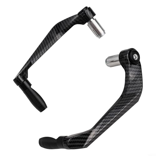Lenkerschutz aus Aluminiumlegierung für Honda CBR 600RR 900RR 1000RR Brems- und Kupplungshebel, passend für 14 19 mm Lenkerenden (schwarz) von TONIXY
