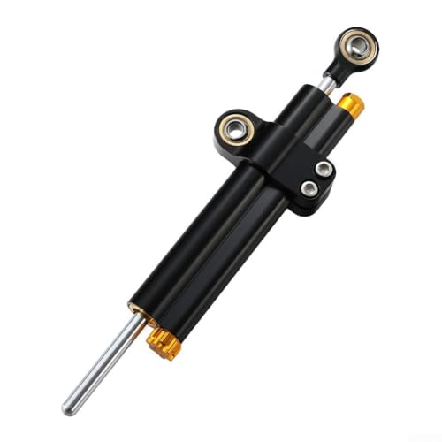 Lenkstabilisator für Motorräder, um äußere Kräfte zu dämpfen und die Handhabung zu verbessern (schwarz) von TONIXY