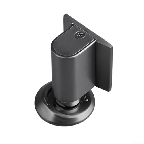 Magnetischer Boden-Saugnapf, Türstopper, Stanz-Installation, ein Muss für moderne Haushalte (grau) von TONIXY