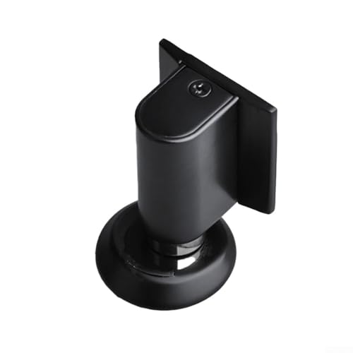 Magnetischer Boden-Saugnapf, Türstopper, Stanz-Installation, ein Muss für moderne Haushalte (schwarz) von TONIXY