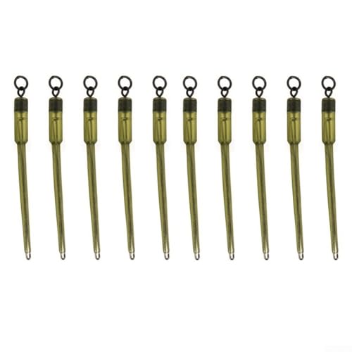 Quick Connect PVA Solid Bag Stems 510pcs Designed for Carp Fishing Rigs and Tails (10pcs) von TONIXY