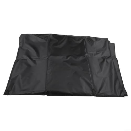 Runde Abdeckung für Tisch und Stühle, hergestellt aus 210D Oxford-Gewebe für ultimative Haltbarkeit (185 x 110 cm) von TONIXY