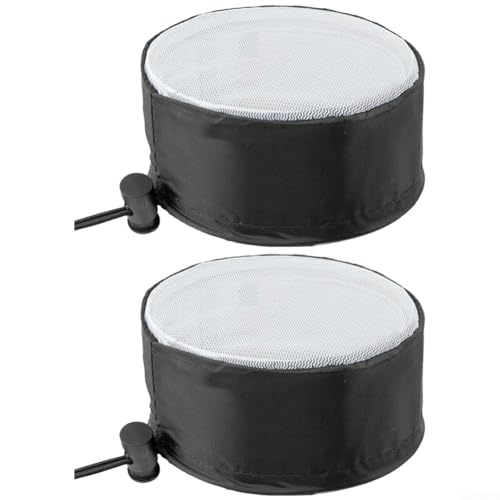 Set mit 2 Wachstumszeltabdeckungen mit Kordelzug, entworfen, um Staub fernzuhalten und eine saubere Umgebung für Pflanzen zu erhalten (M) von TONIXY