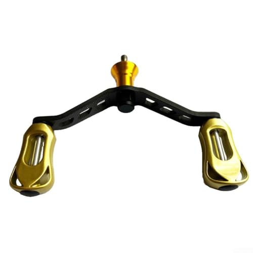 Spinner-Angelrollengriff für Stradic und Stella-Serie, passend für verschiedene Modelle, einschließlich VanFor und Exsence (linke Hand, schwarz) von TONIXY