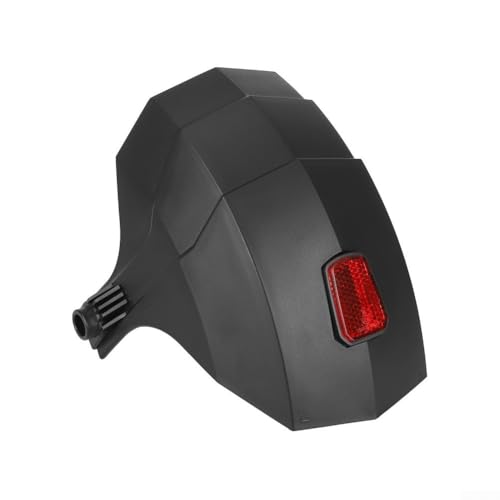 Spritzschutz hinten für Kukirin G3 G4 Elektroroller, Kunststoff Schutzblech mit reflektierender Linse für effektiven Schutz bei allen Wetterbedingungen (Schwarz) von TONIXY