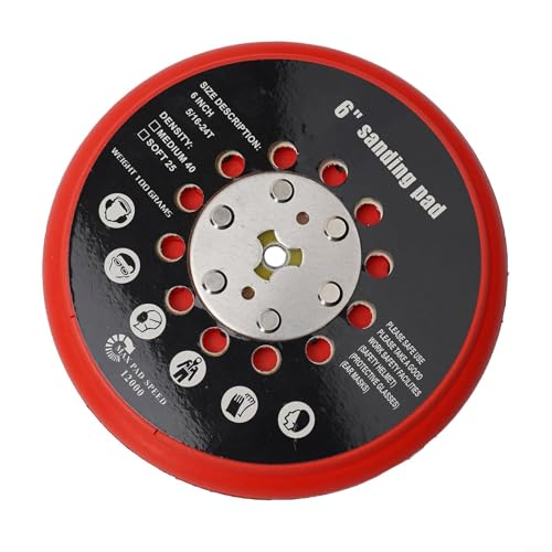 TONIXY 15,2 cm Schleifunterlage für Bosch RSM6045 RSM6044 RSM6046 Tellerschleifer für Feinbearbeitung und Lackreparaturarbeiten TONIXY 15,2 cm Schleifunterlage für Bosch RSM6045 RSM6044 RSM6046 Tellerschleifer für Feinbearbeitung und Lackreparaturarbeiten von TONIXY